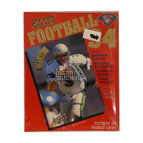 action packed football cards|rares cards out of the 94 action packed football.